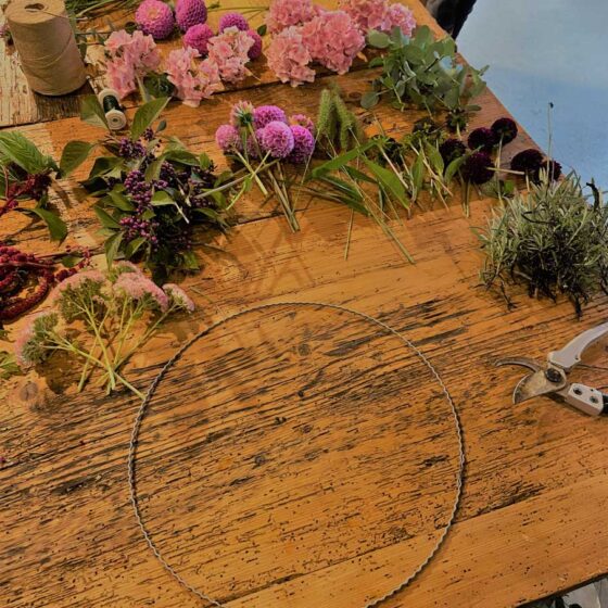Workshop – Dried Flower Hoop
