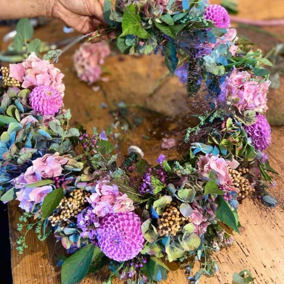 Workshop – Dried Flower Hoop