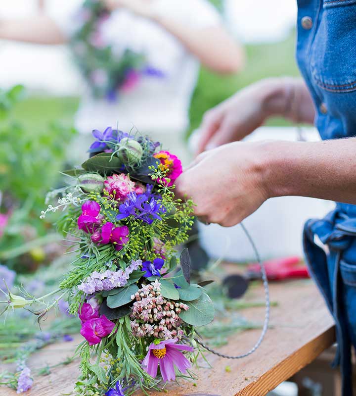 Selbst Blumen pflücken